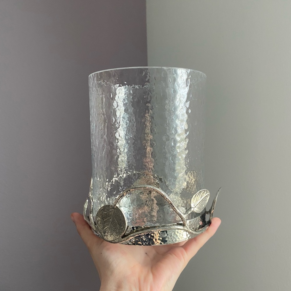 Michael Aram Botanical Leaf candle holder decor